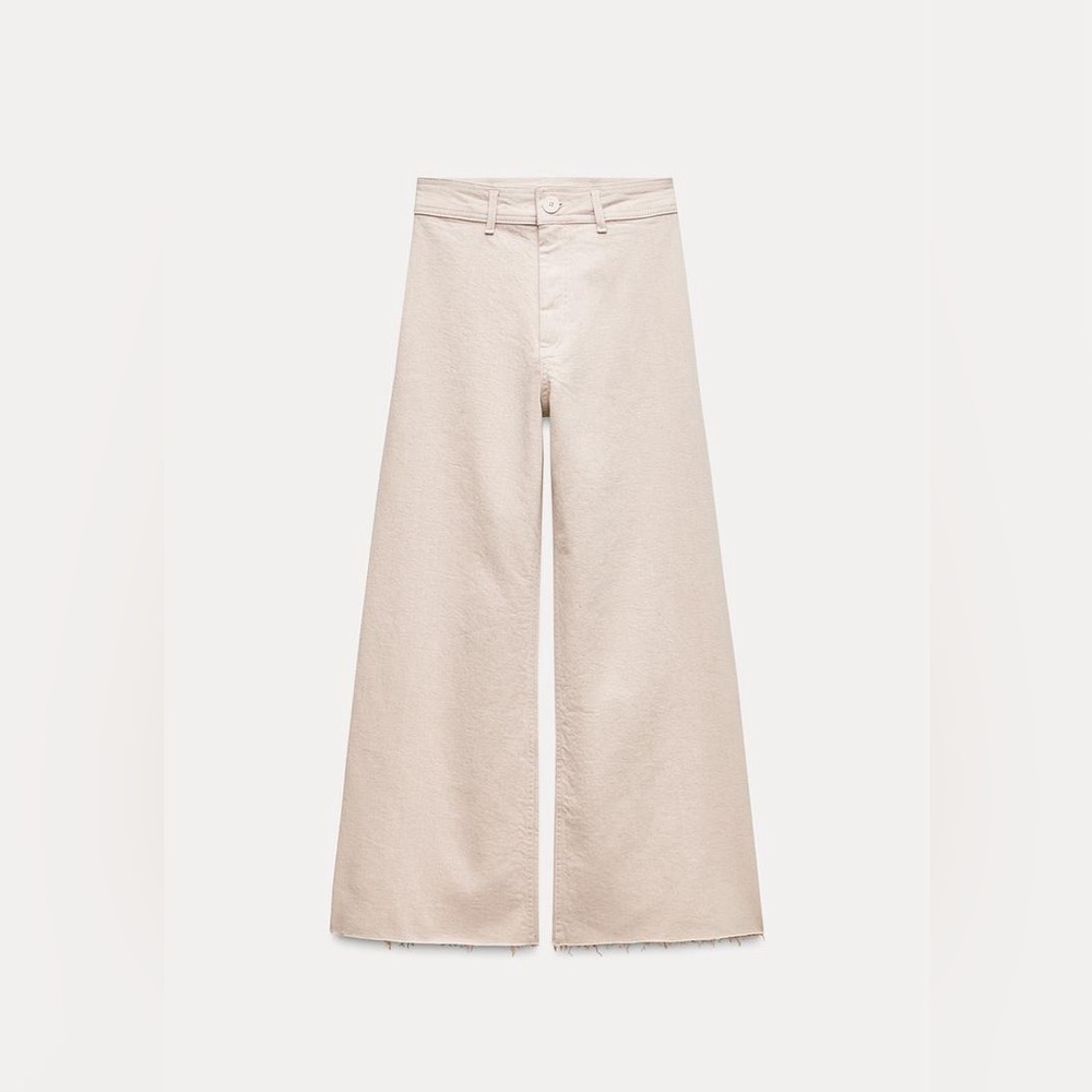 ZARA high-waisted jeans 🤎
